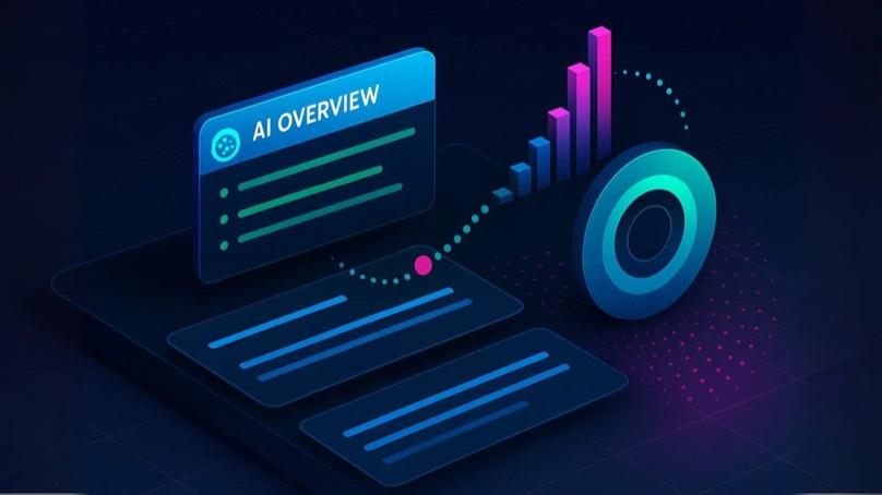 AI Overview citations appearing at the top of Google search results