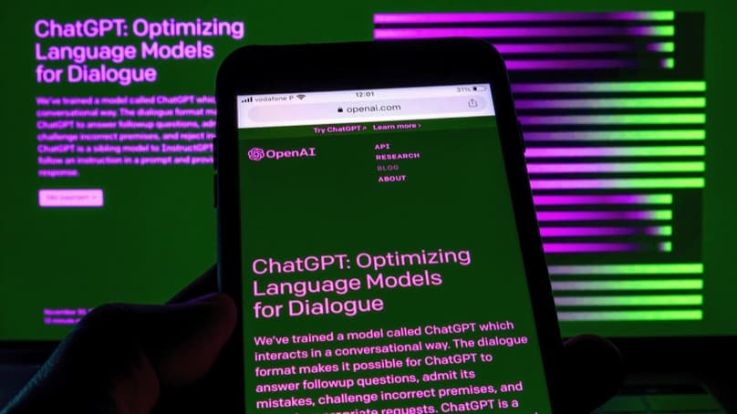 ChatGPT AI interface representing how brands can boost their visibility in AI-powered search results