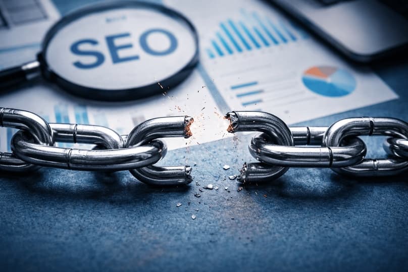 Finding and removing broken links from a website to improve SEO and AI visibility
