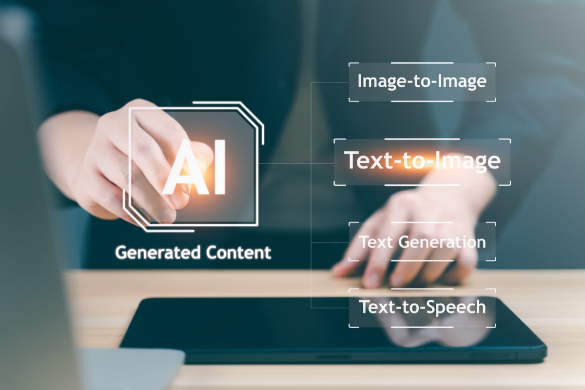 AI content flowing through digital platforms representing discovery and citation speed across AI search engines