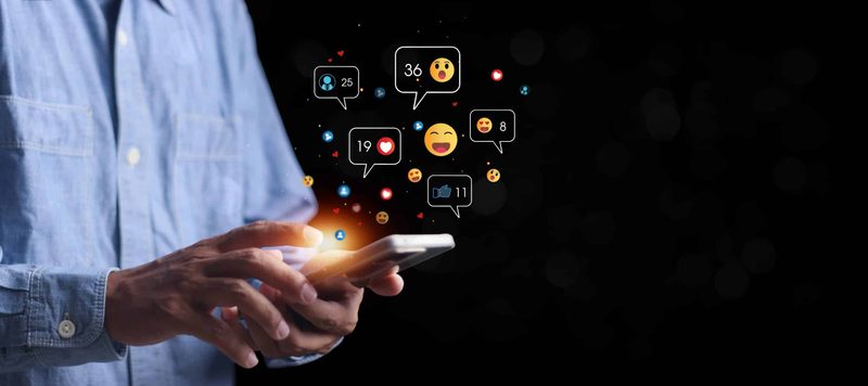Social media marketing trends showing platform engagement data and AI brand visibility signals