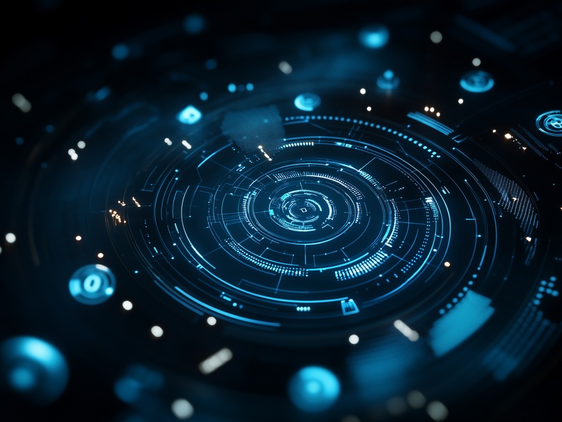 Business growth strategy chart showing upward trajectory of AI search investment returns
