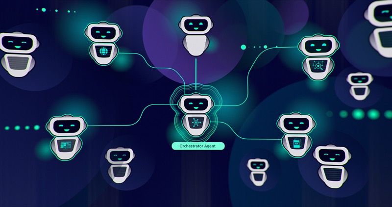 Enterprise AI automation systems connecting multiple business functions