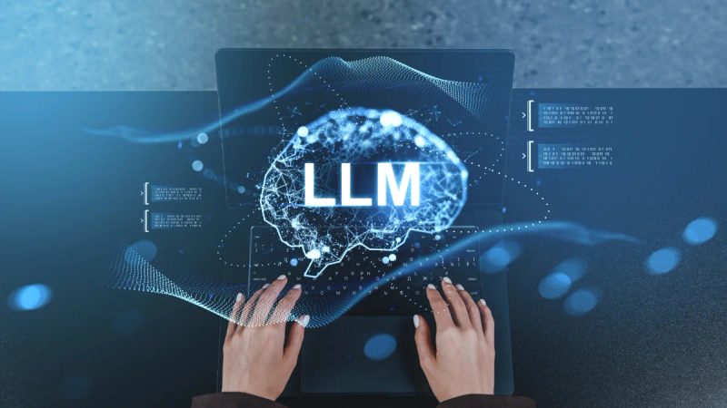 Dashboard showing brand sentiment tracking and AI monitoring metrics