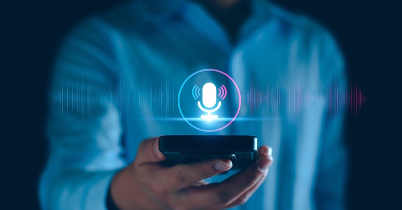 AI assistants processing voice search queries across multiple devices