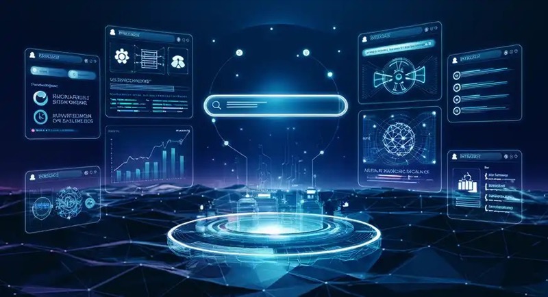 Comparison of top AI search engines and their market positions in the evolving landscape of AI-powered discovery